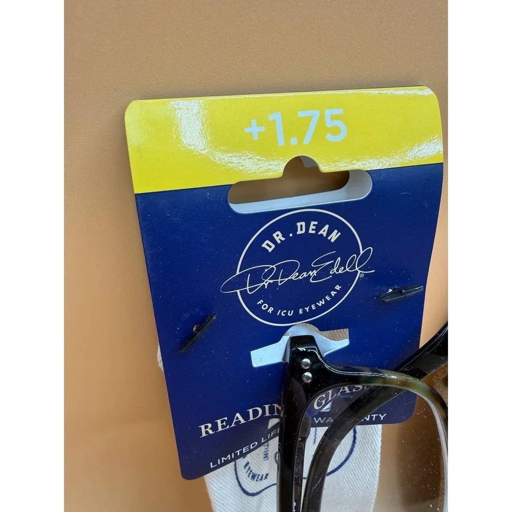 Lot of 3 Dr. Dean ICU Eyewear Reading Glasses Readers Different Frames‎ +1.75
